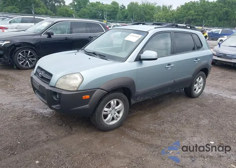 2007 Hyundai Tucson Limited/Se from USA, damaged, VIN KM8JN12DX7U486925